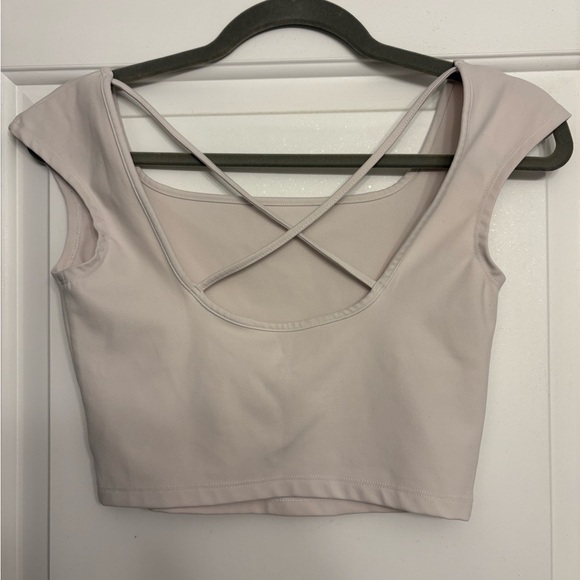 Wild Fable Beige Crop top - Picture 2 of 3